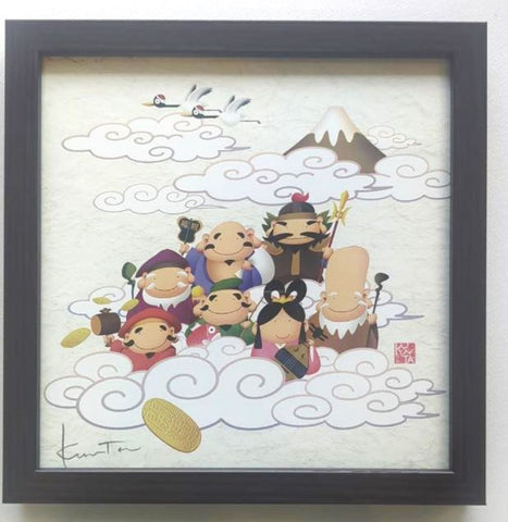 デジタルプリント１８　七福神