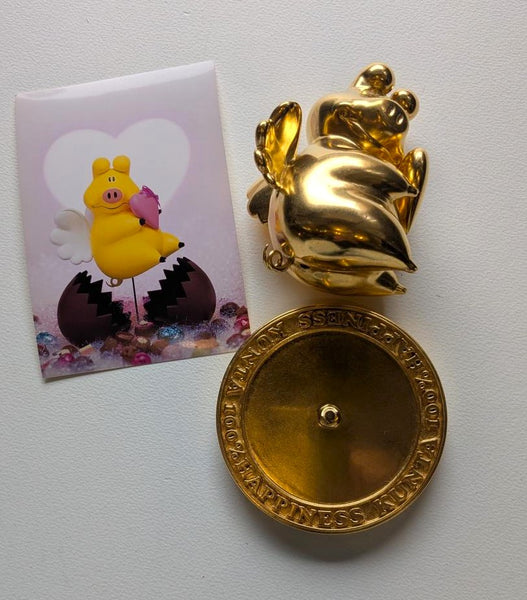 原画・一点物　　１０ 　金箔オブジェ「Angel」