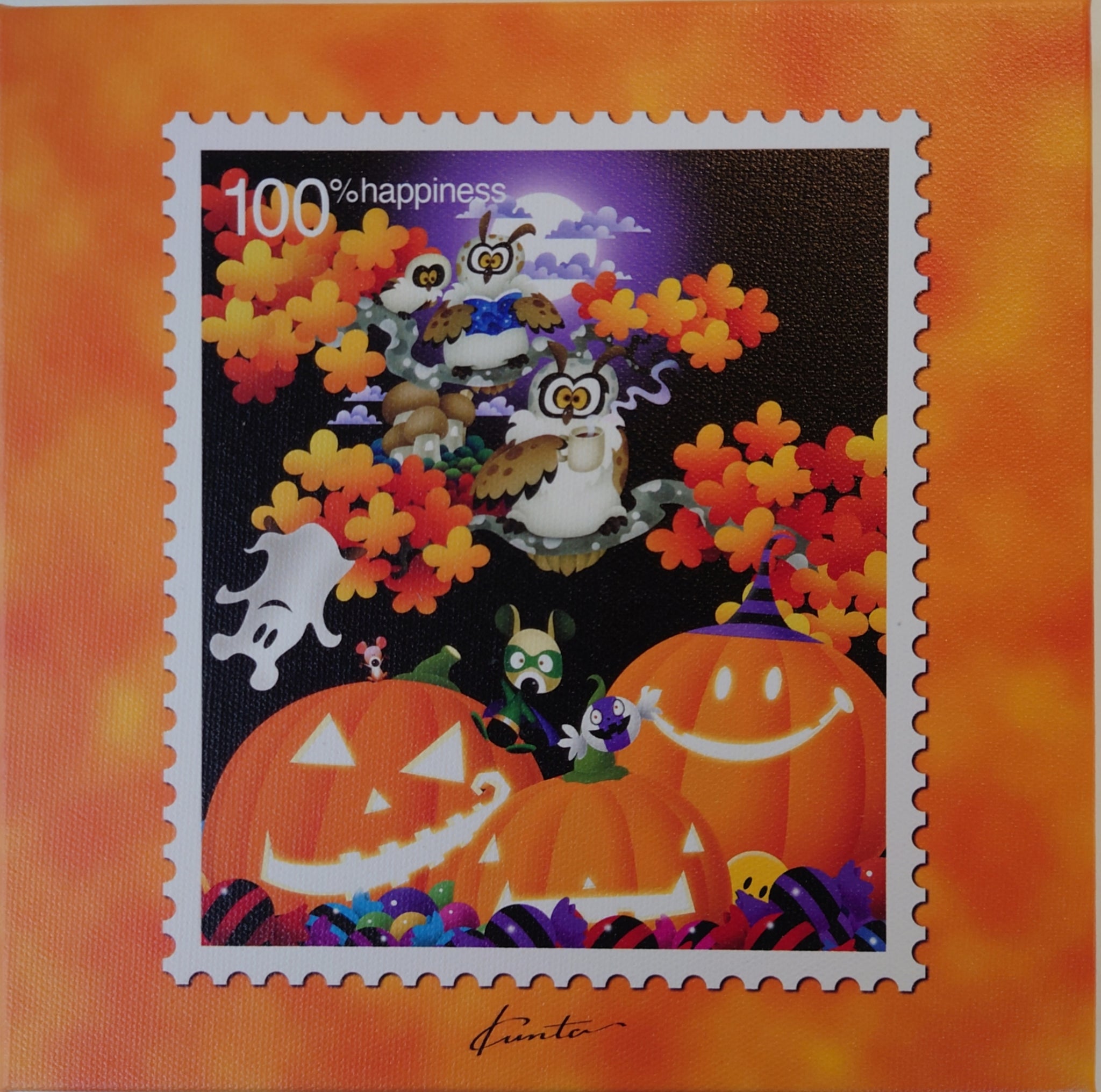 キャンバスプリントM　１５　　　ハロウィンナイト