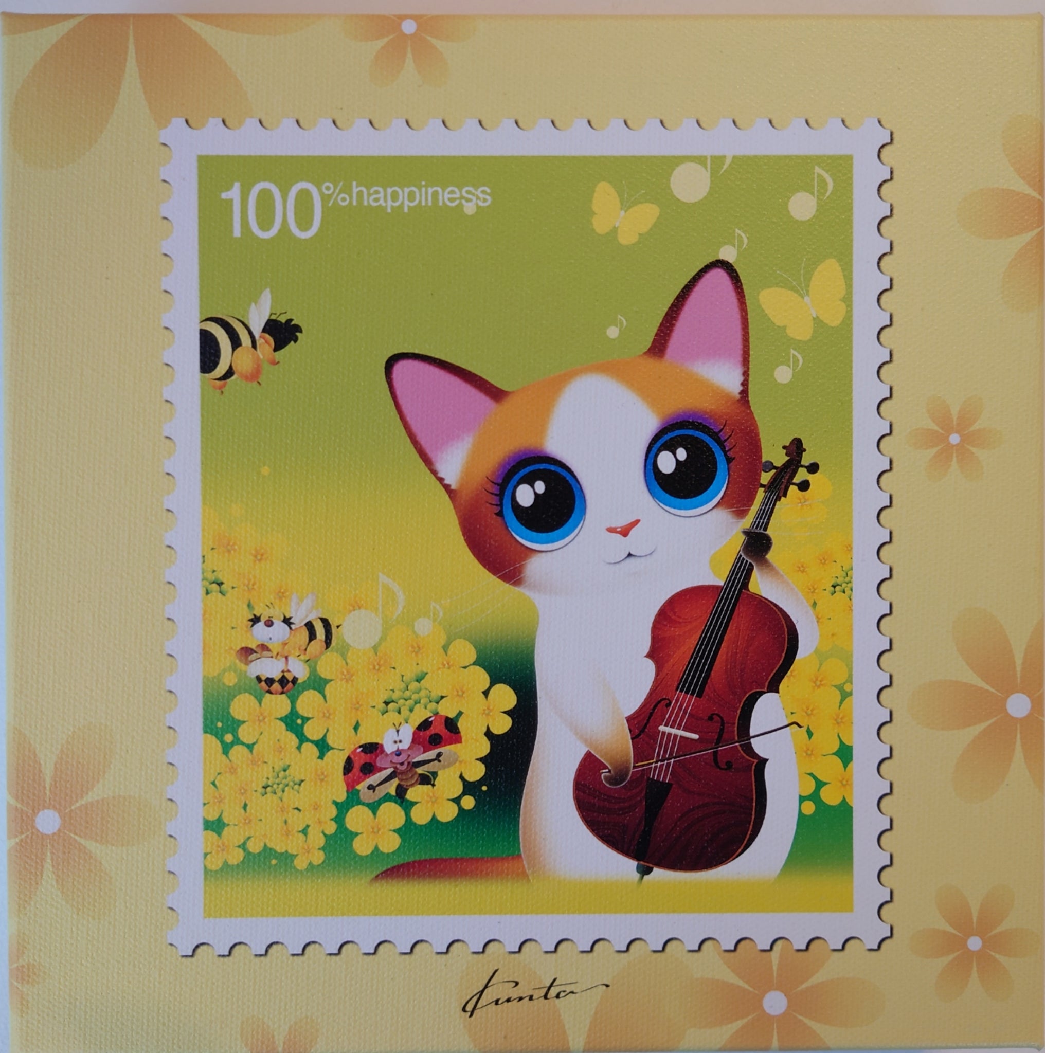 キャンバスプリントM　１８　　　春の調べ