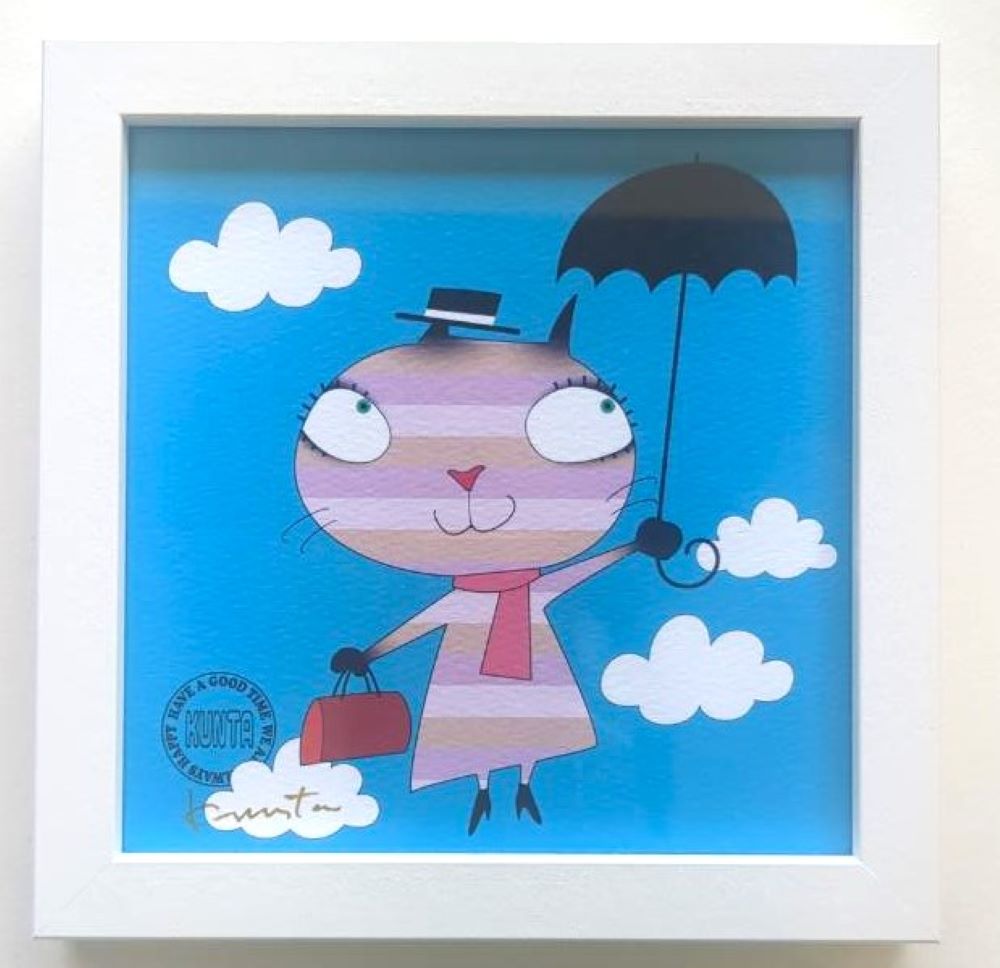 デジタルプリント１　青空散歩