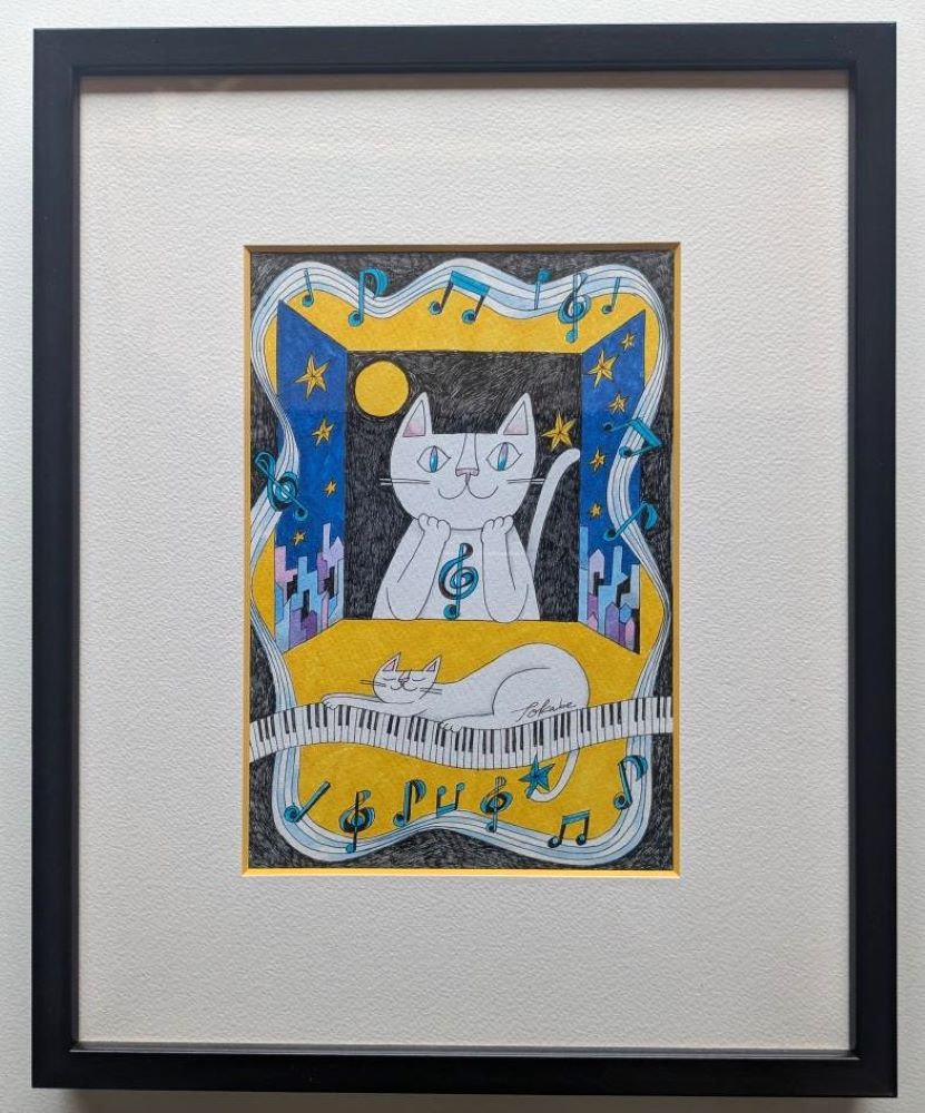 原画 3　「月の扉ー１」