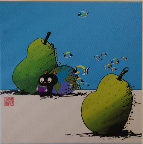 キャンバスプリントS　１７　　　ラ・フランス