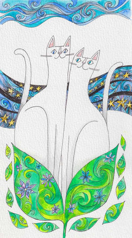 おかべてつろう 原画5「いつまでもこうしていたいね」