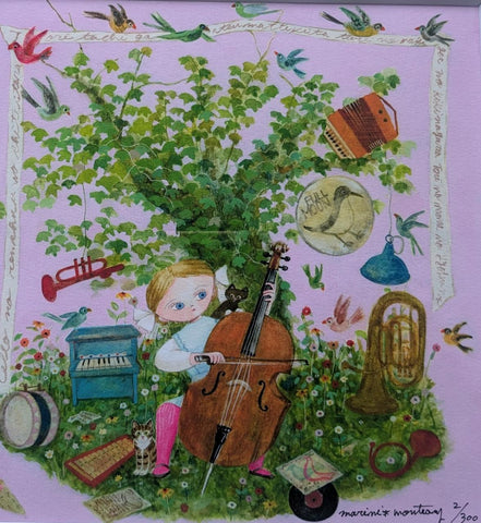 軽井沢限定高画質デジタル版画2025「KOTORI to cello」