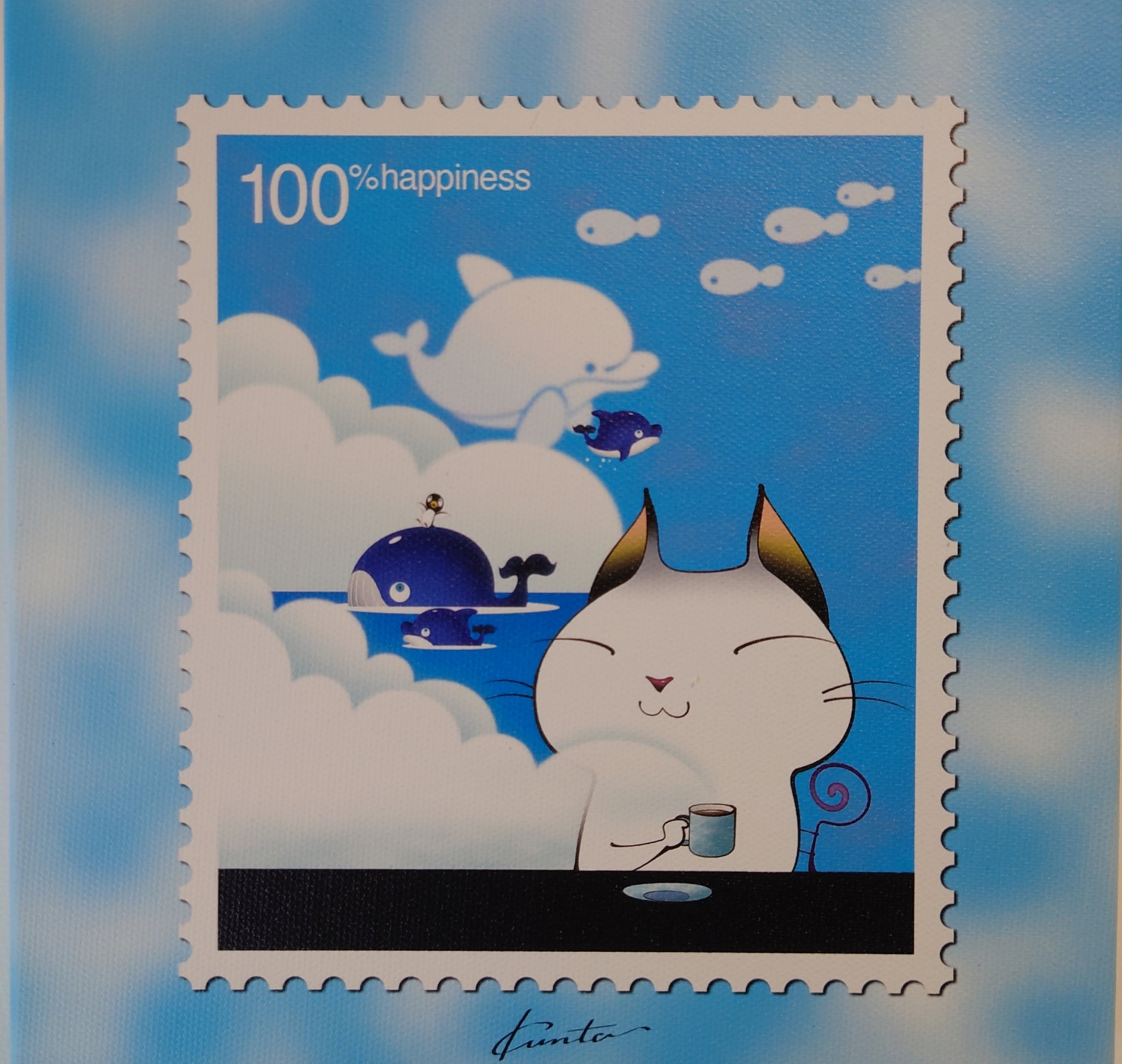 キャンバスプリントM　２８　　　夏のたより