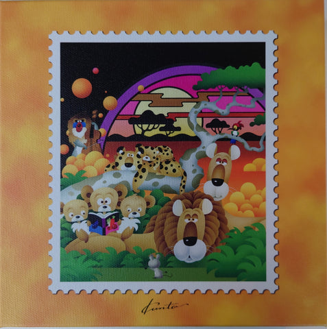 キャンバスプリントM　１１　　　安らぎの夕暮れ