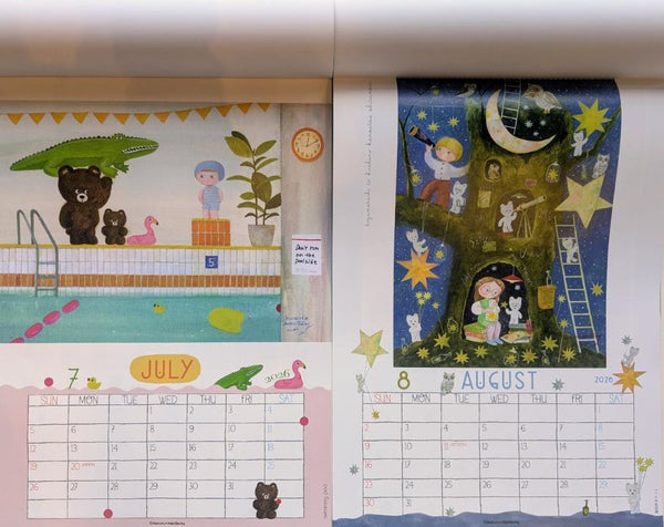 2026年壁掛けカレンダー限定販売品
