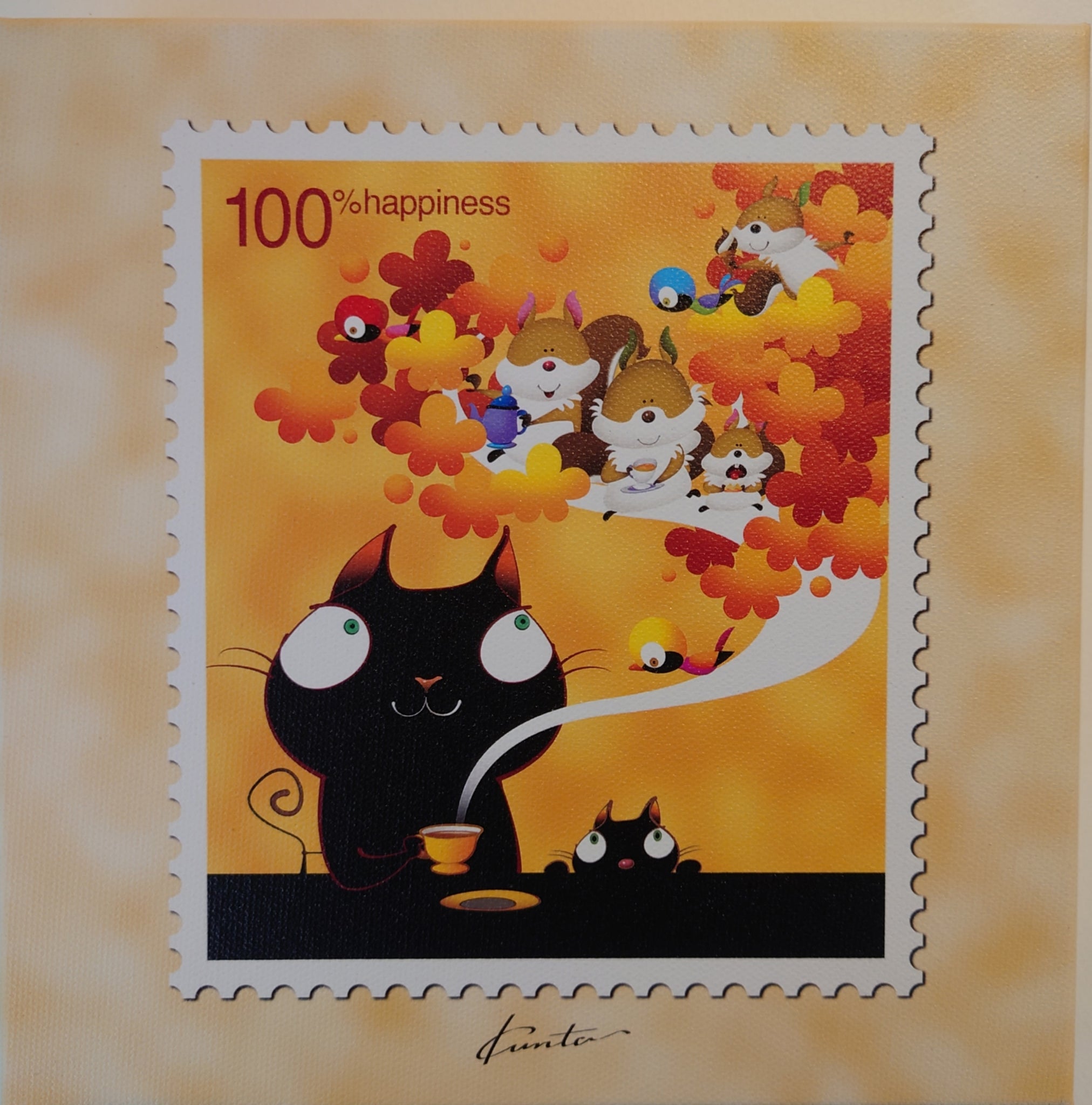 キャンバスプリントM　２５　　　ティータイム