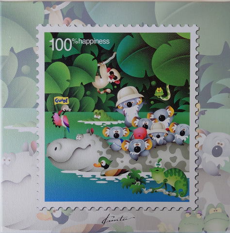 キャンバスプリントM　３　　　ジャングルクルーズ