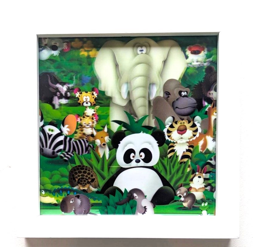 原画・一点物　　8 　ホログラム「We love the Earth」