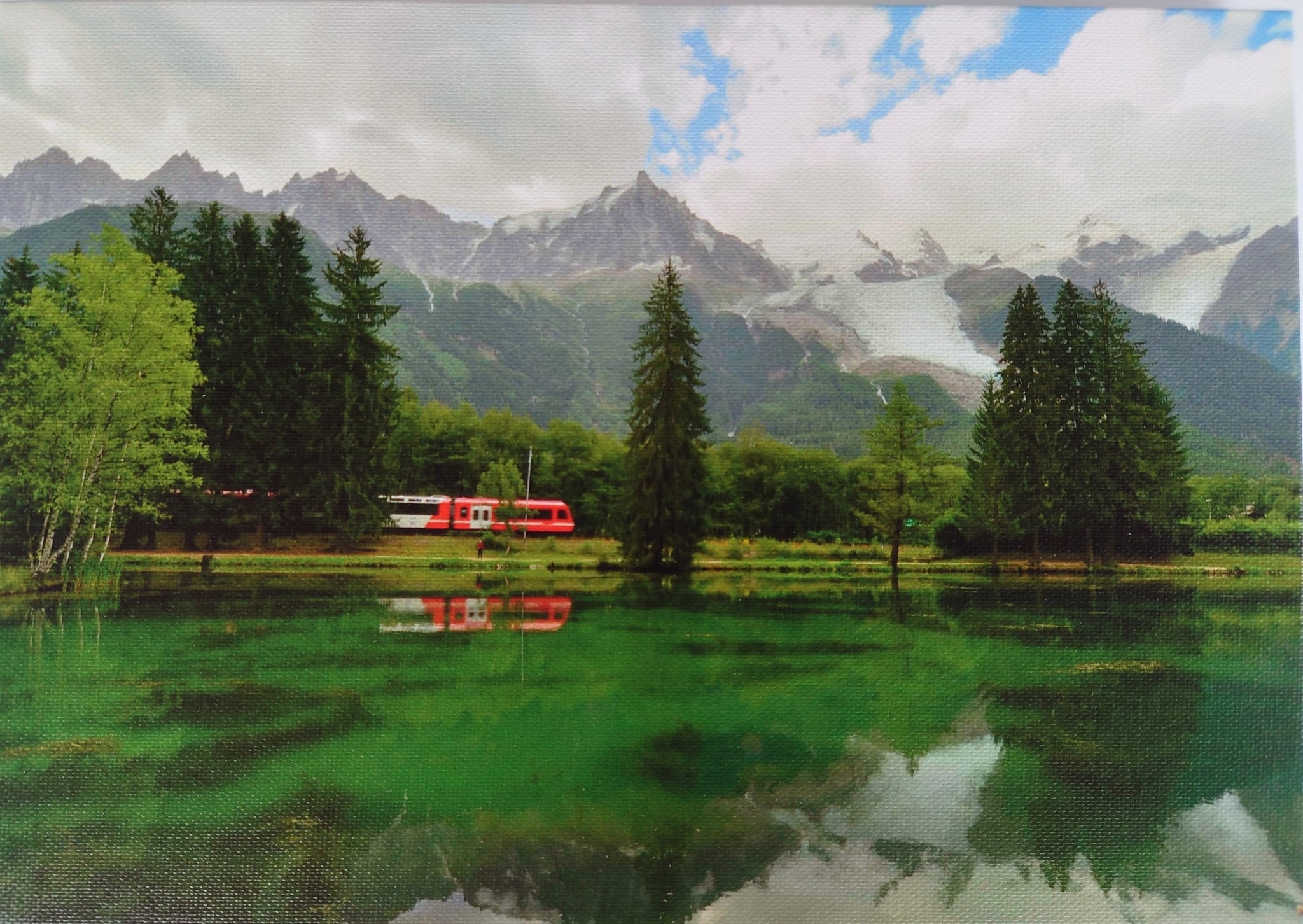 牧島ヒロミツ写真展　１５　スイス山岳鉄道 　