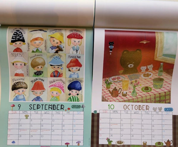 2026年壁掛けカレンダー限定販売品