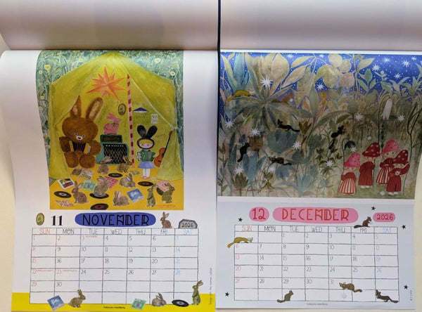 2026年壁掛けカレンダー限定販売品