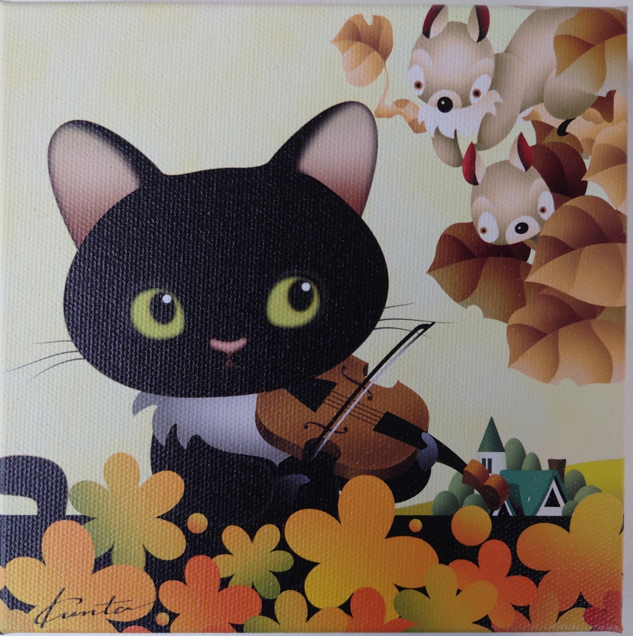 キャンバスプリントS　９　　　聴いてくれる？