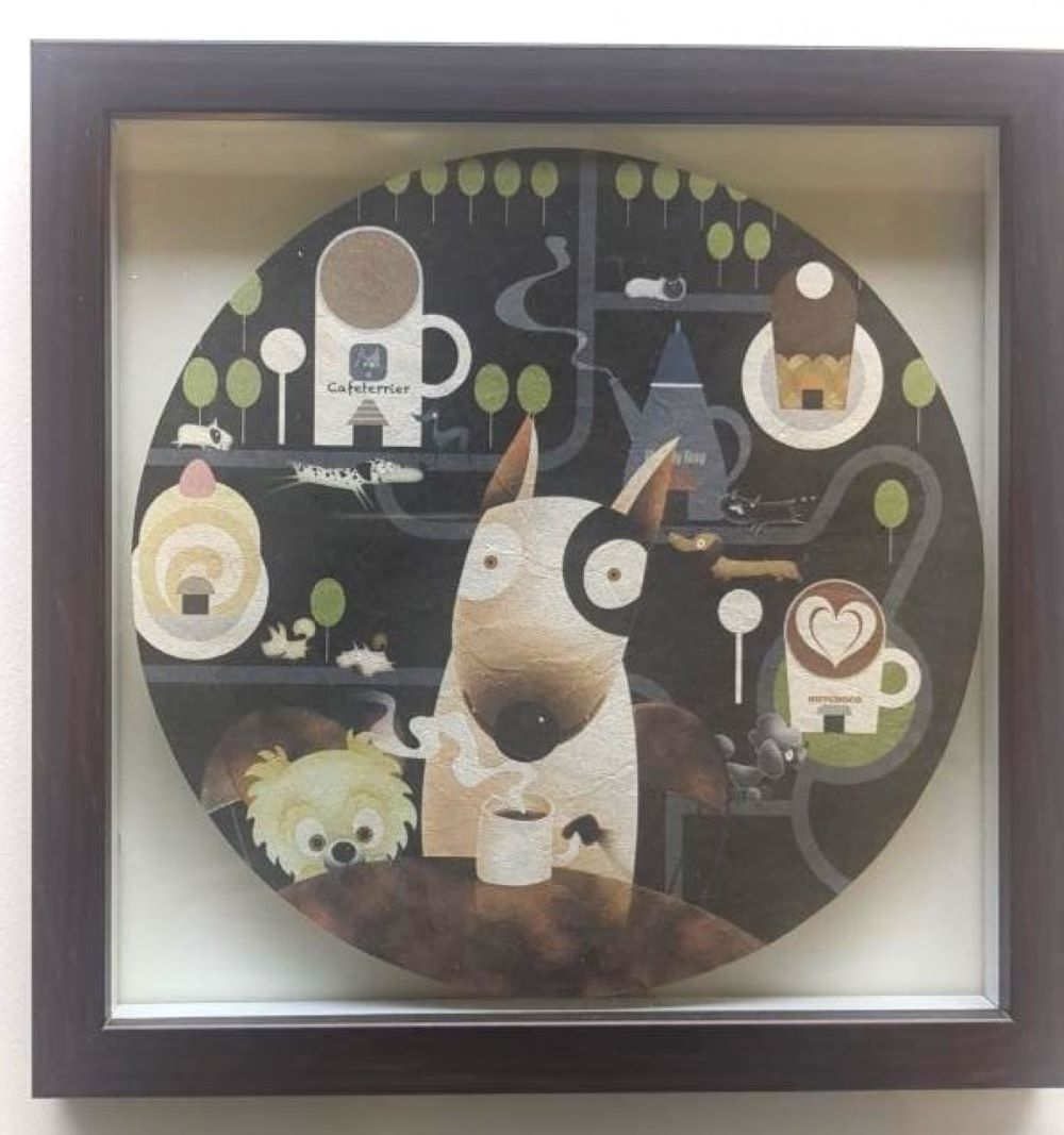 デジタルプリント１１　カフェタウン