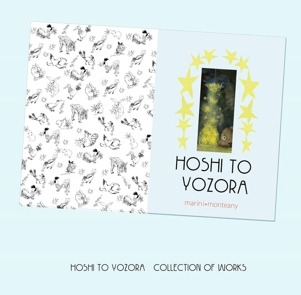 cf3　HOSHI TO YOZORA　作品集＋カフェ利用券￥500　送料込